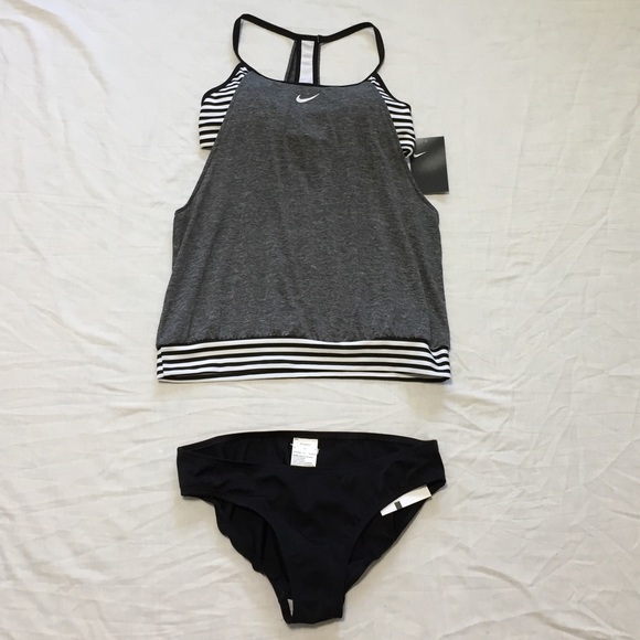 Nike Other - Nike Laser Tankini Swimsuit Top and Bottoms Set